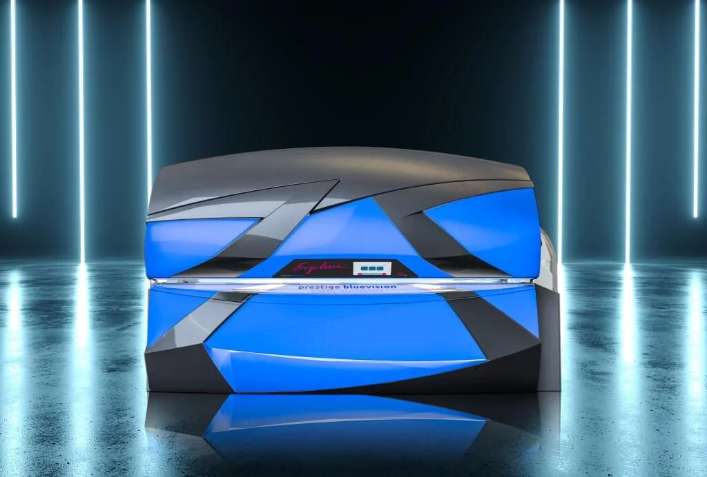 Solárium Ergoline Prestige Bluevision