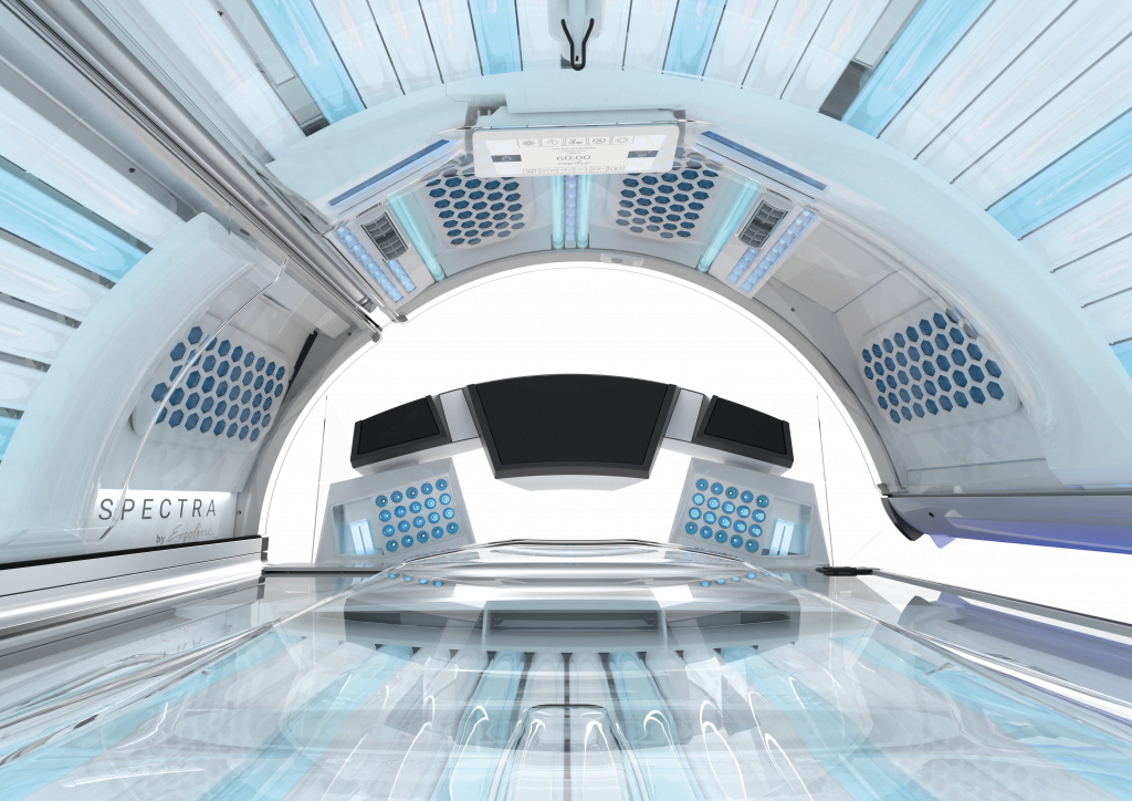 Opaľovač ramien - solárium Ergoline Bluevision Spectra